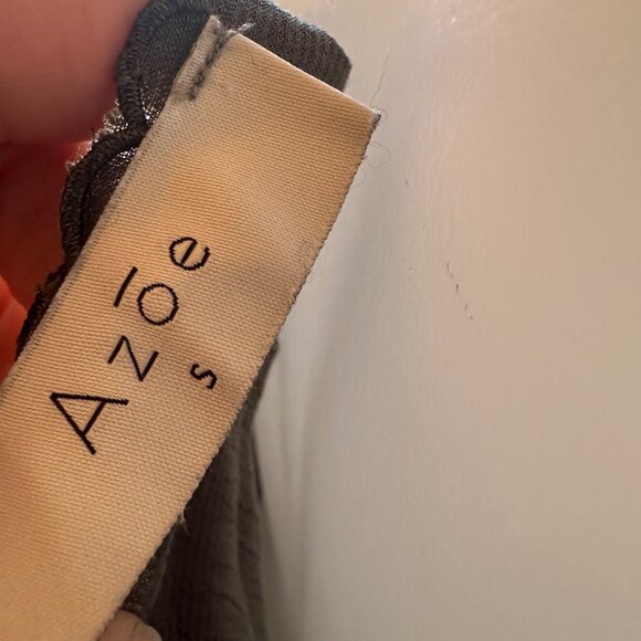 Azoe Sage Green Adjustable Camisole Loose Fit Tank Top Size S - Picture 4 of 8